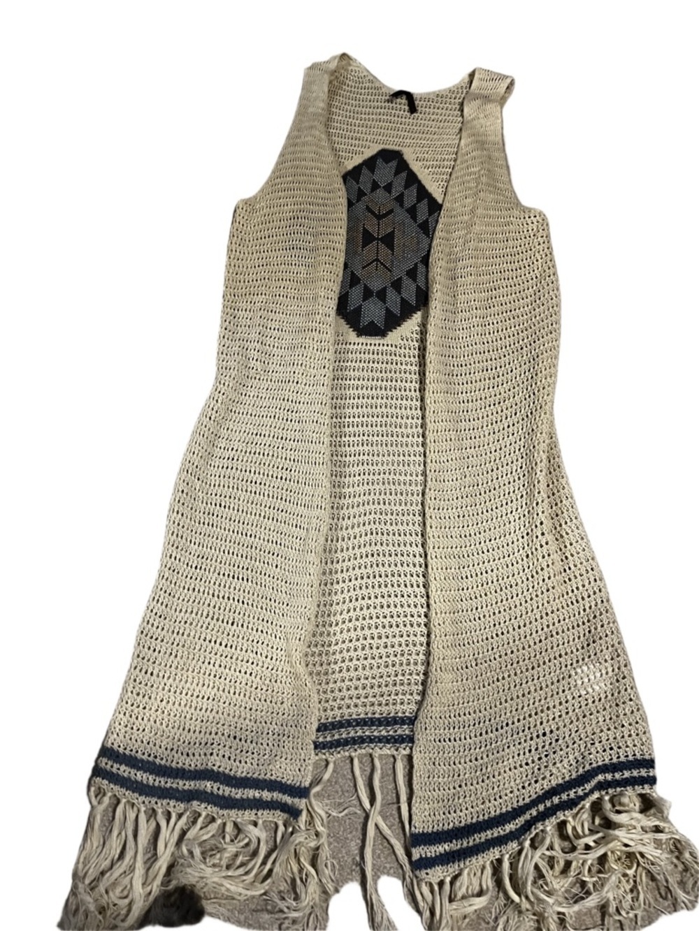 Western Stetson boho vest